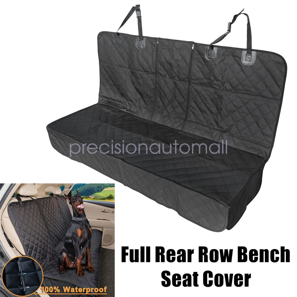 Waterproof Pet Full Rear Row Back Bench Seat Cover Protector for Car Truck & SUV - Изображение 4 из 4
