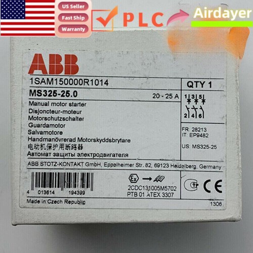 1PCS NEW ABB MS325-25 Manual Motor Starte MS325-25