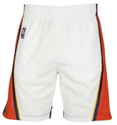 Weiße Golden State Warriors Mitchell & Ness NBA Herren Swingman Shorts - Bild 2 von 4