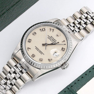 Rolex Datejust ref. 16220 - Millennary Dial - Jubilee Bracelet - Full Set
