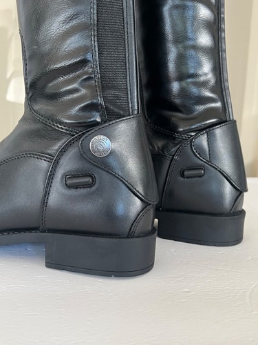 Ovation Damen schwarz Sofia Grip hoher Reitstiefel Größe 6 - Bild 5 von 8