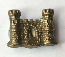 Suffolk Regiment Collar Badge pre 1902  Victorian Collar Badge 1.9 x 2.6 cm's