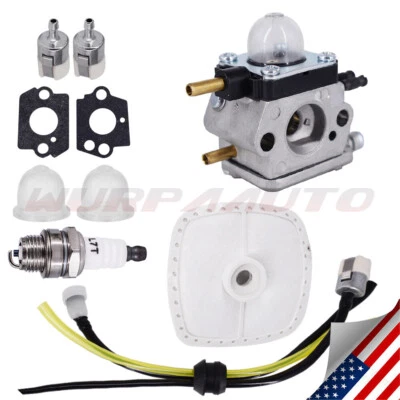 Carburetor w/ Maintenance Kit For Mantis Tiller 7222 7225 SV-5C/2 Zama C1U-K82 - Image 1 of 4