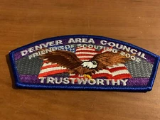 BSA, 2002 Friends of Scouting Trustworthy SAP, Denver Area Council (SA-3:1)