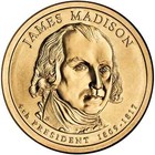 2007 D Presidential Dollar James Madison "Brilliant Uncirculated" — photo 1