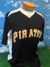 Pittsburgh Pirates Shirt T-Shirt # 14 L Large Majestic Vinny Capra C1