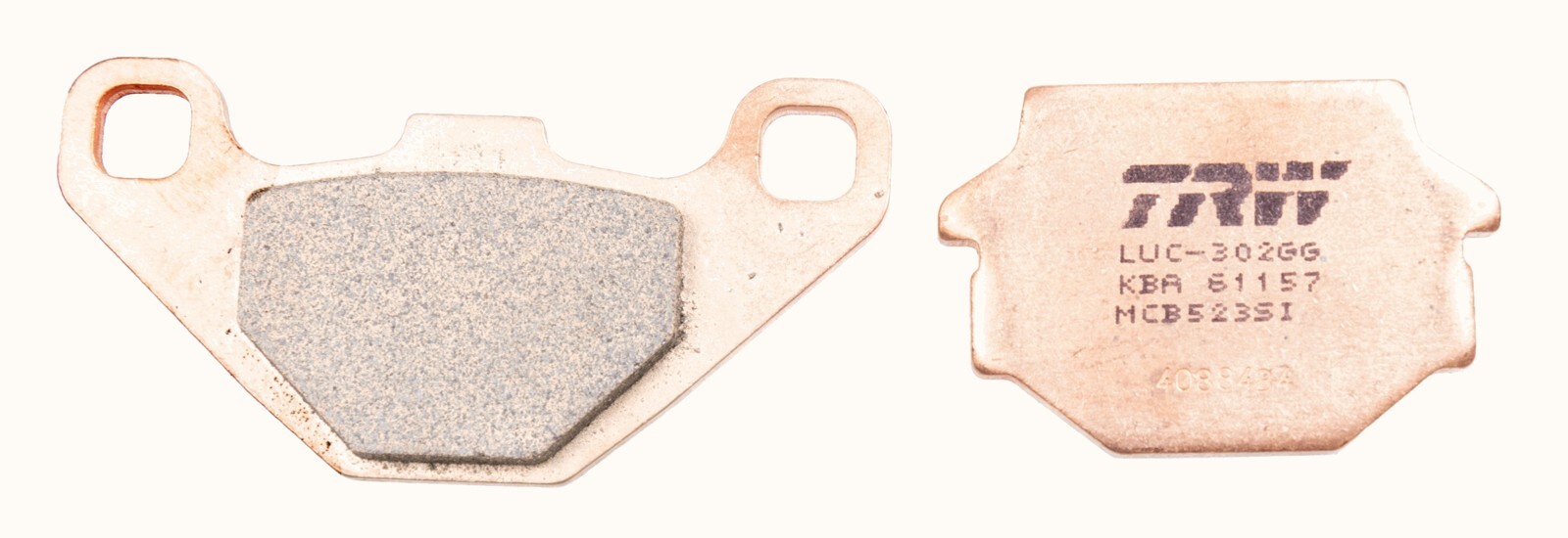 Plaquettes de frein haute friction pour Kawasaki KMX 125 et KLR 250