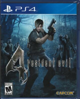 Resident Evil 4 HD PS4 (Brand New Factory Sealed US Version) PS4