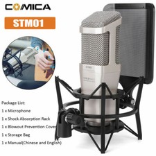 Comica STM01 Studio Vocal Condenser Cardioid Microphone for smartphone Camera