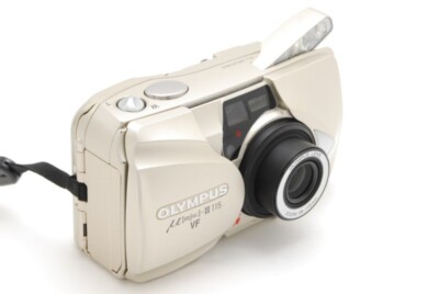 MINT w/Strap】 Olympus μ Mju II 115 VF 35mm Point & Shoot Film