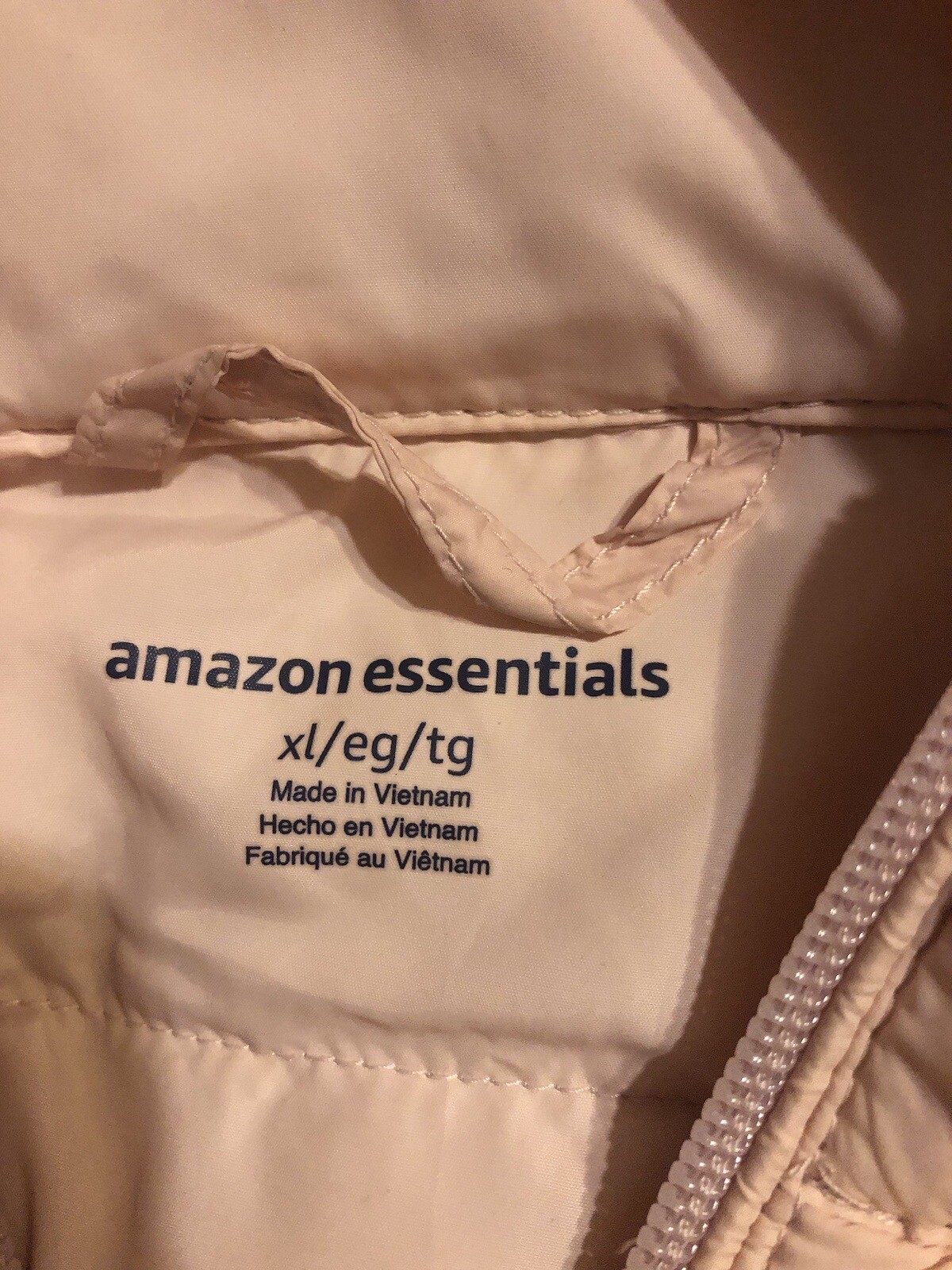 Amazon Essentials Light Pink Jacket, XL - image 3