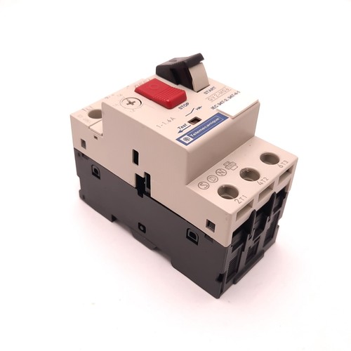 Schneider Electric GV2-M06 Magnetic Motor Starter, 1 - 1.6A, 3 Phase, 690v AC - 第 1/4 張圖片