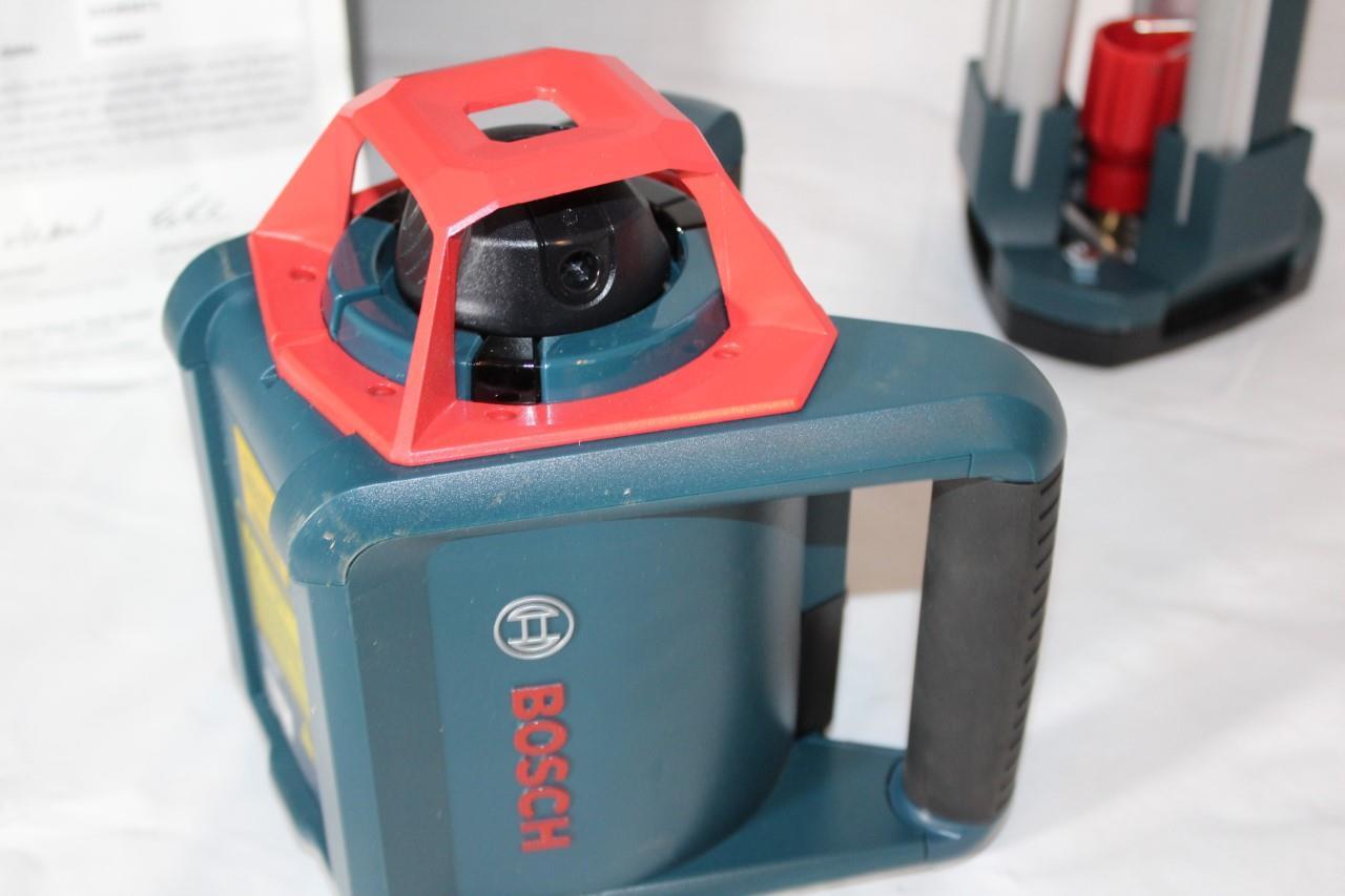 Bosch GRL100020HVK SelfLeveling Rotary Laser Kit eBay