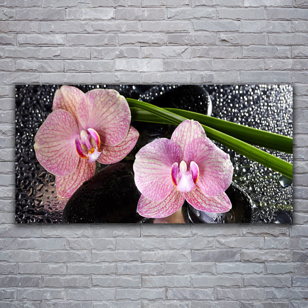 Photo sur toile floral 120x60 cm finition galerie d'art