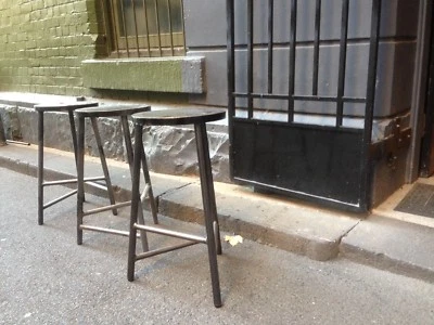 Cafe Counter Bar Stools Steel Timber Modern 2 Cafe Counter Bar Stools Steel Timber Modern 2