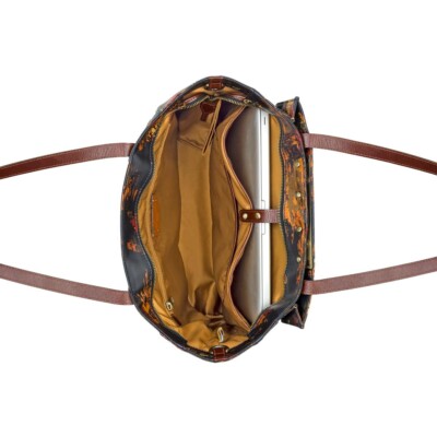 Patricia Nash Silvi TPU Coated Canvas Travel Tote European Map