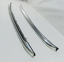 2013 BMW X1 (E84) LEFT & RIGHT ROOF RACK RAIL SET 2 (SILVER) (FRONT TO BACK)