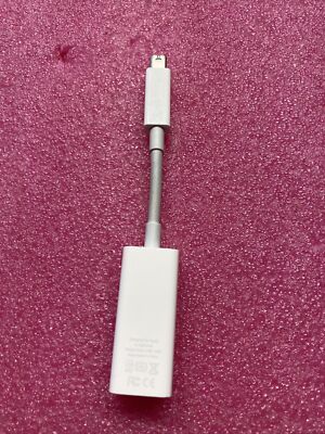 Original Apple Thunderbolt to Gigabit Ethernet Adapter A1433  EXCELLENT 