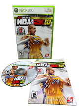 NBA 2K10 (Microsoft Xbox 360, 2009) Resurfaced disc