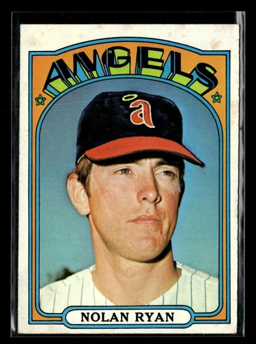 1972 Topps Nolan Ryan #595 California Angels VG/VG-EX Y5781