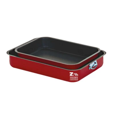 PENTALUX BIS DI LASAGNERE IN ALLUMINIO ANTIADERENTE CM 25 X 19 - 35 X 26,5 SIMPLY LINE