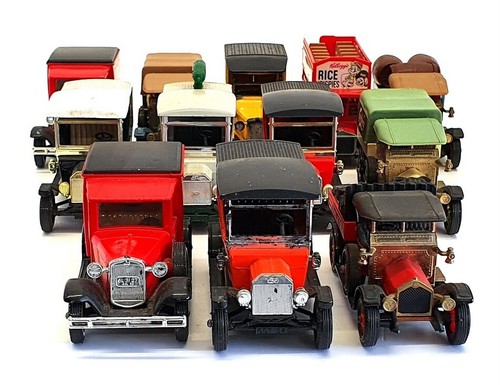 Matchbox Diecast Collection MB21521 - 12x Assorted Model Vans Trucks - Picture 4 of 5
