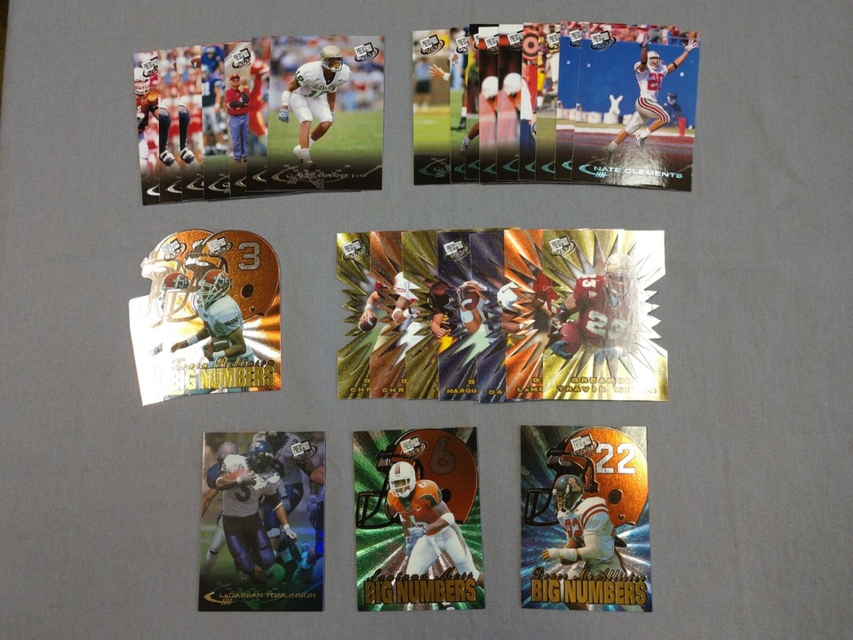 2001 Press Pass Football Base and Inserts - - - Pick A Card - - -