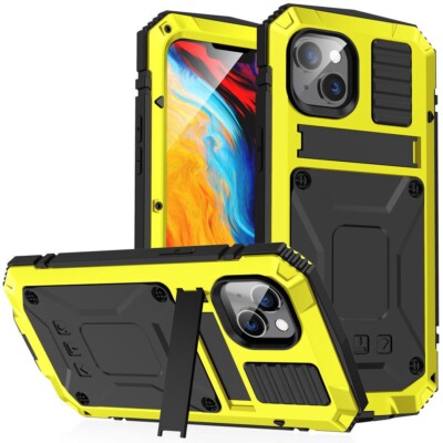 Handyhülle iPhone 14 Pro/Pro Stoßfest Robust MaxHalter Displayschutzfolie