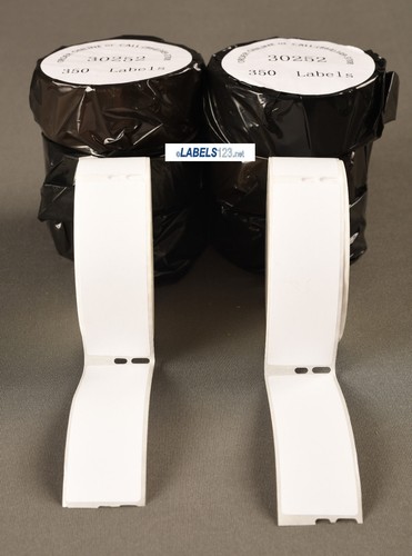 2 rollos - etiquetas de dirección compatibles Dymo 30252 1-1/8"" x 3-1/2", 350 etiquetas/rollo - Imagen 4 de 4