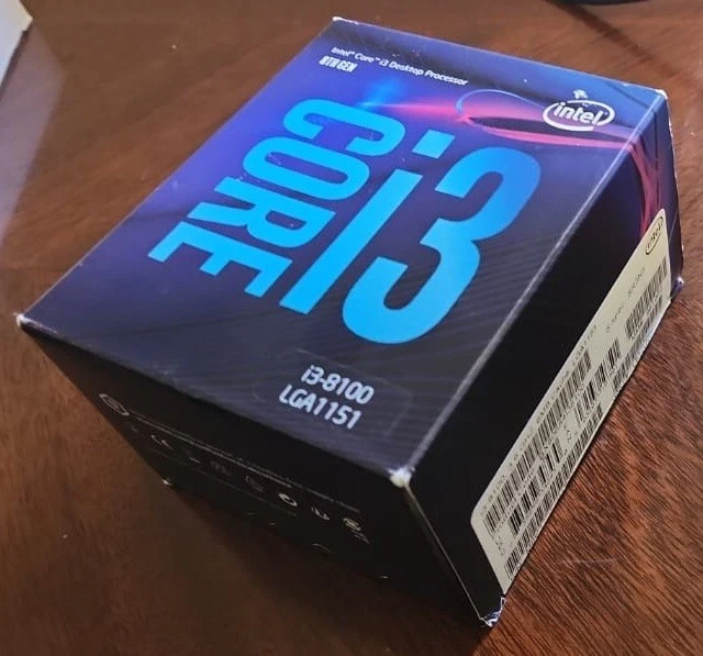 Brand New Intel Core i3-8100 8th Gen CPU 4-Cores Processor LGA1151 3.6GHz 6MB - Image 3 of 4