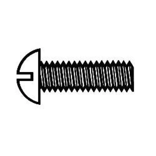 Walthers 10 pack #1-72 Brass Round Head Machine Screws 1/2 x .073 IN WAL947-1026 - Image 2 of 2