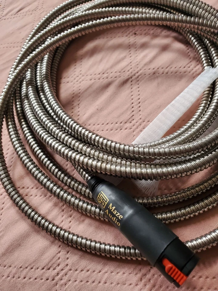 Cable de extensión de auriculares a prueba de cachorros de 17 pies 1/4" TRS macho a hembra Foto 3 de 3