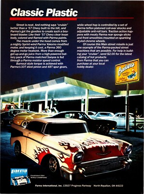 超希少 ラジコン ボディー パーマ アメ車 シボレー ベルエア Parma 57