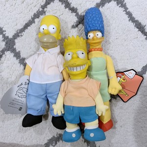 the simpsons burger king toys 1990