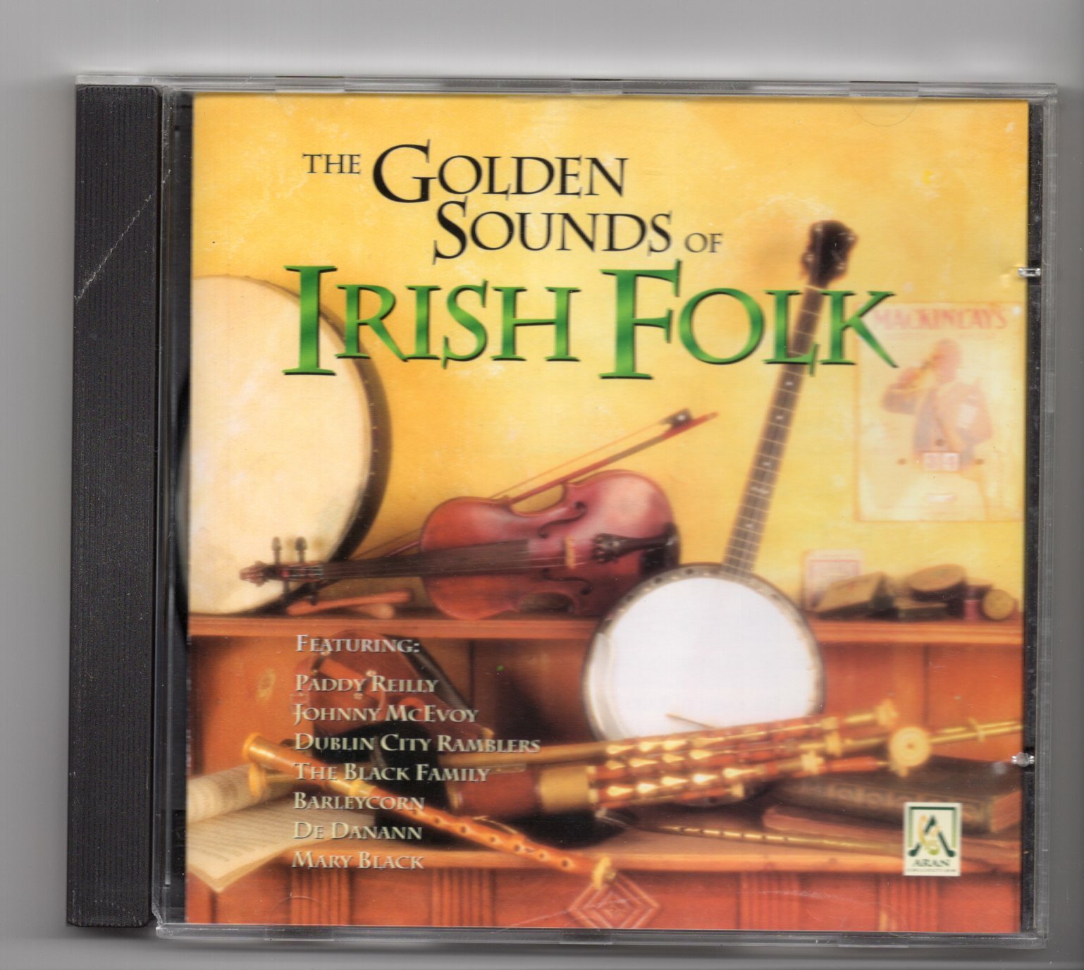 (IX159) The Golden Sounds Of Irish Folk, 14 tracks various artists - 1996 CD