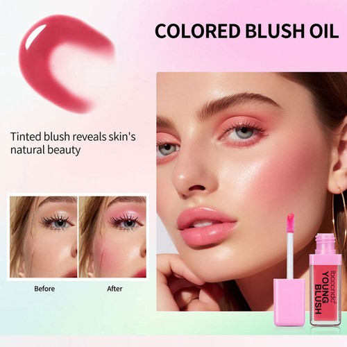 DIY Moisturizing Cosmetics Blusher Makeup Blusher Powder Discoloring Liquid ~ - Picture 8 of 19