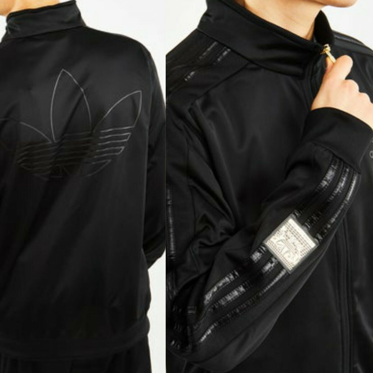 XL adidas Originals Men's CHILE 20 TRACK TOP JACKET BLACK XL adidas Originals Men's CHILE 20 TRACK TOP JACKET BLACK