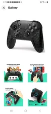YCCTEAM Wireless Pro Controller Gamepad Compatible with Switch