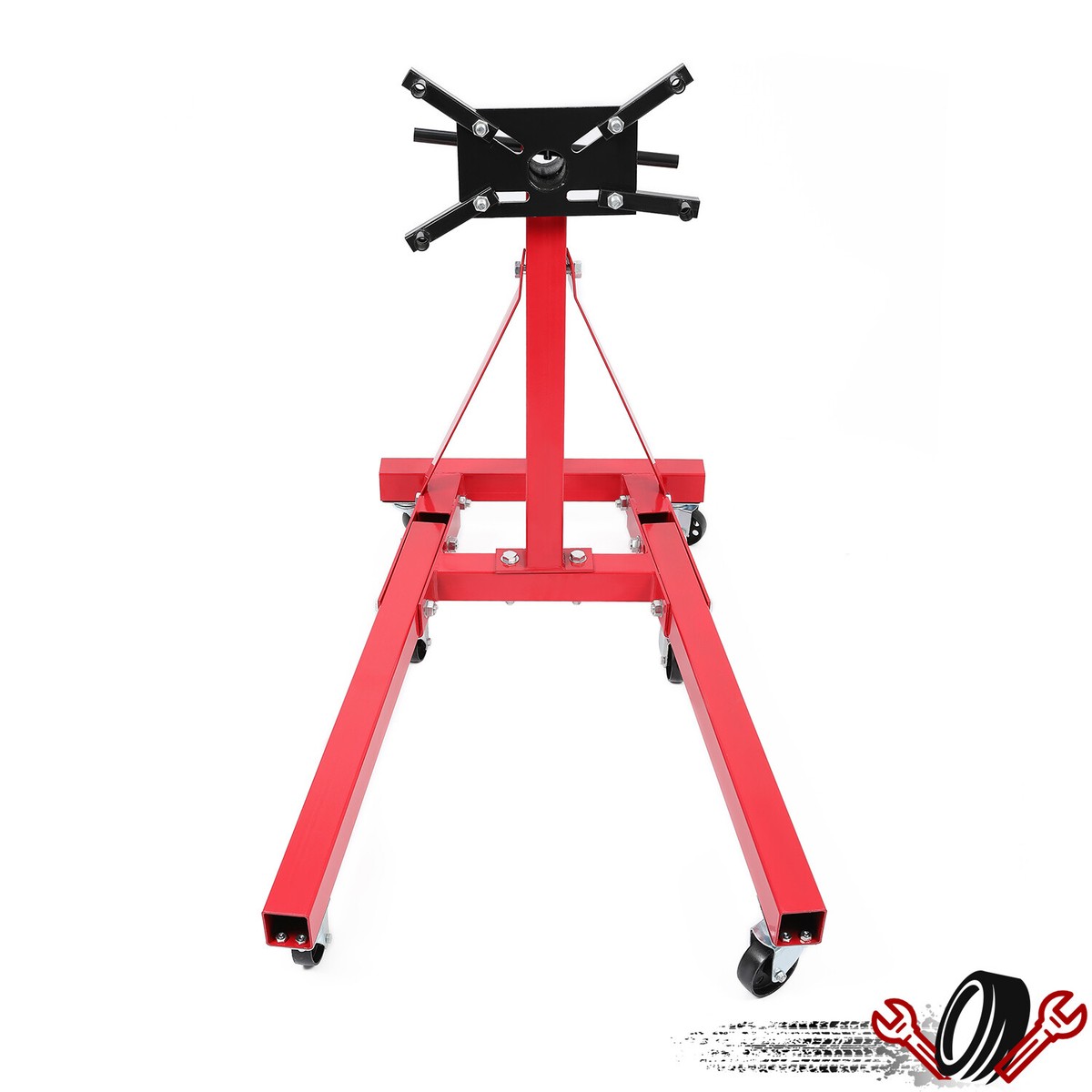 Adjustable Engine Stand Folding Motor Hoist Dolly Mover Auto