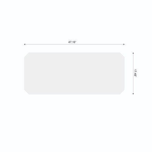 Shelf Liners For 18" X 48" shelf, Opaque Plastic, 4-PACK - 第 3/5 張圖片
