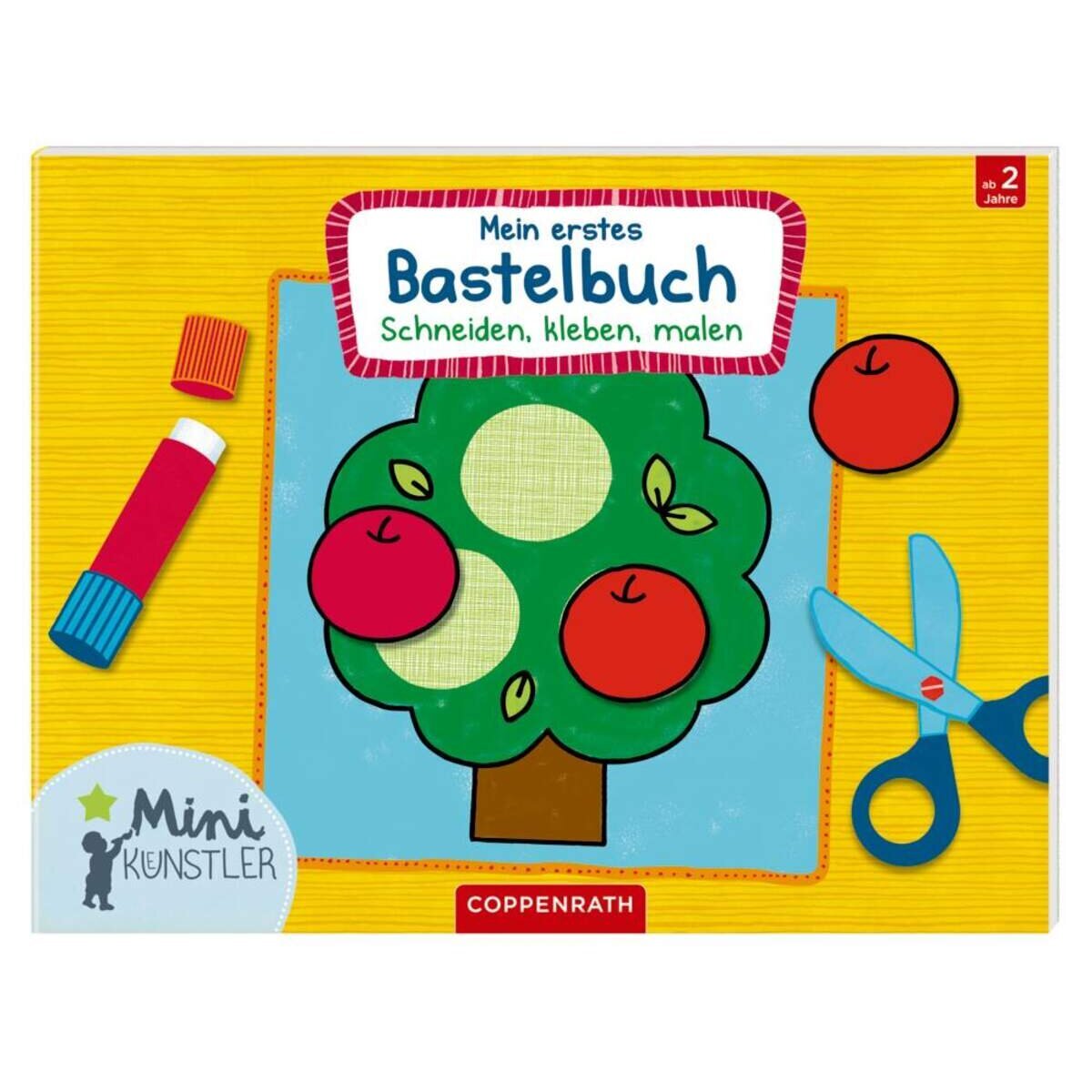 Thumbnail - Coppenrath Mini-künstler: Mein Erstes Bastelbuch Schneiden, Kleben...