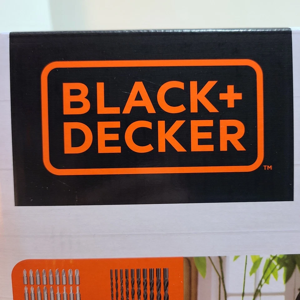 Black + Decker MAX 8V Lithium Ion Drill / Driver + 56 Piece Project Kit. - Image 3 of 4