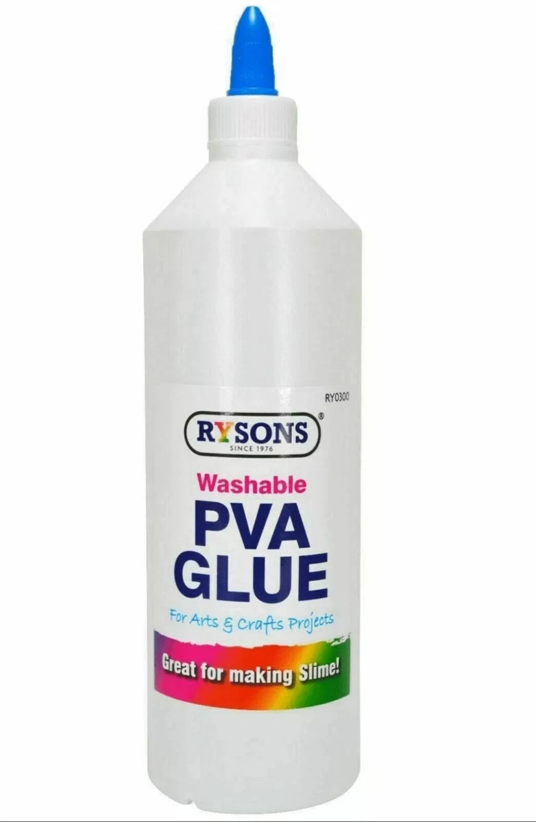 PVA Glue 500ML Washable Kids Safe Ideal For School Craft Home Office NON  Toxic