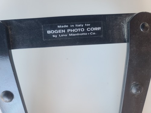 Vintage BOGEN Photo Corp LINO Made In Italy Film Camera Holder Accessory Rare - Picture 6 of 6
