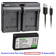 Kastar Battery Dual USB Charger for Samsung BP1310 BC1310  Samsung NX11 Camera