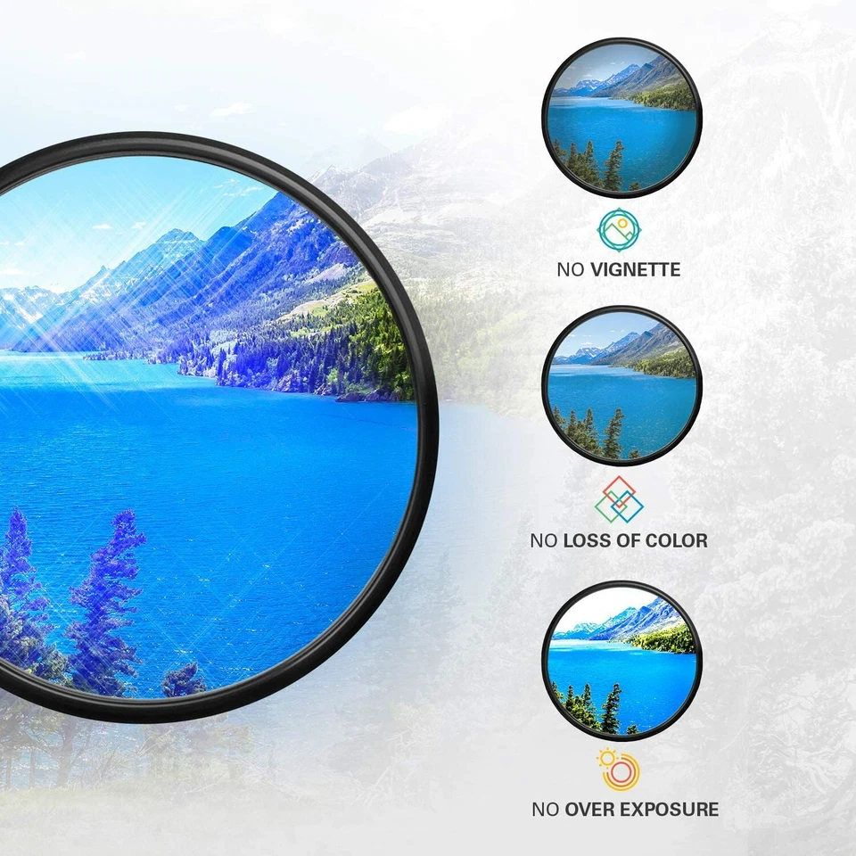 Polaroid Creative Filter Kit, Soft Focus + 4 Point Star + Warming - 72mm, BNIB - Image 3 of 4