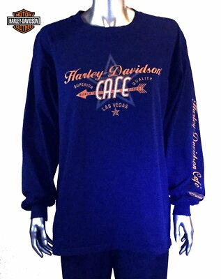 トップス HARLEY-DAVIDSON CAFE LONG SLEEVE TEE HARLEY-DAVIDSON CAFE LONG SLEEVE TEE