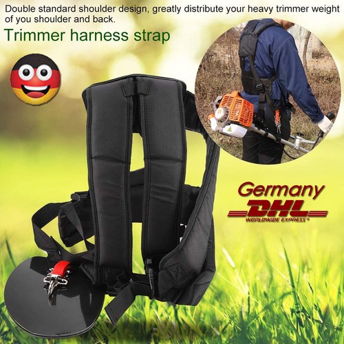 Doppel Schultergurt Tragegurt für Motorsense Freischneider STIHL Trimmer Premium - Bild 2 von 21