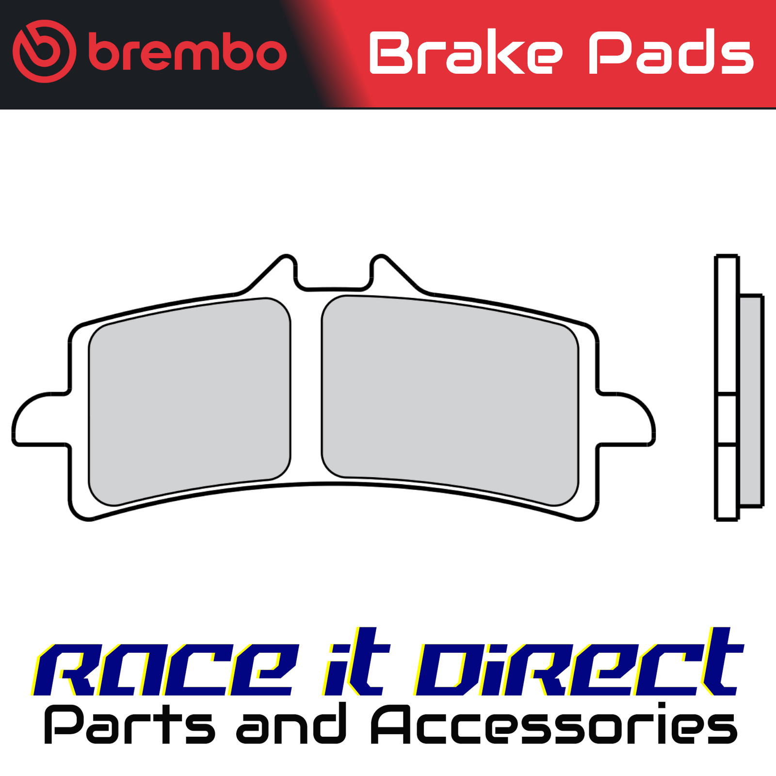 Brake Pads for KTM 450 SMR 2013-2014 Front Racing Road Race Brembo