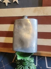 Authentic Vintage Pewter Hip Flask – Made in Sheffield, England 6oz